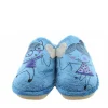 Adorable Blue Sweetheart Slippers