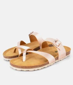 Beautiful Rose Pink Thong Sandal