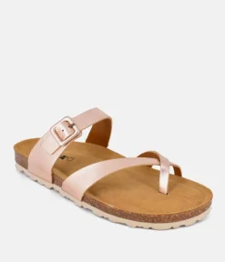 Beautiful Rose Pink Thong Sandal