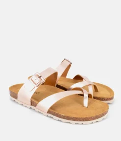 Beautiful Rose Pink Thong Sandal