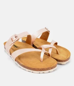 Beautiful Rose Pink Thong Sandal