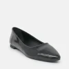 Belle & Lucy Classic Black Pointy Ballet Flats