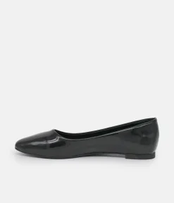 Belle & Lucy Classic Black Pointy Ballet Flats