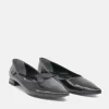 Belle & Lucy Stylish Black Pointy Toe Flats