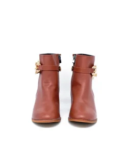 Belle & Lucy Stylish Brown Ankle Boot