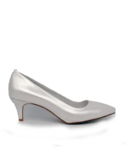 Belle & Lucy Stylish Pearl Midi Heels