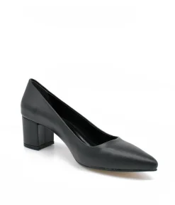 Belle & Lucy Versatile Black Block Heels