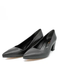 Belle & Lucy Versatile Black Block Heels