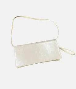 Bioeco By Arka Pearl and Beige Clutch