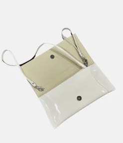 Bioeco By Arka Pearl and Beige Clutch