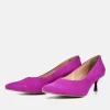Bioeco Fuchsia Pink Suede Stiletto Heels