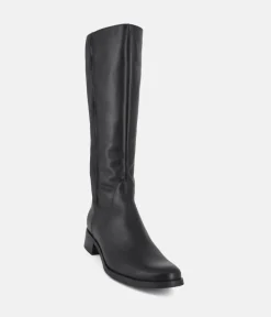 Bioeco Premium Black Leather Long Boots