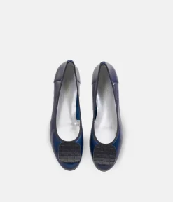 Brendza Zaro Premium Navy Ballerina Flats