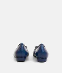 Brendza Zaro Premium Navy Ballerina Flats