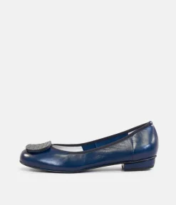Brendza Zaro Premium Navy Ballerina Flats