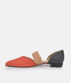 BRUNATE Chic Cut Out Flats