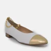 BRUNATE Luxe Gold Link Flats