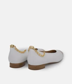 BRUNATE Luxe Gold Link Flats