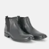 Cinderella Shoes Black Soft Cuff Ankle Boots