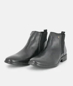 Cinderella Shoes Black Soft Cuff Ankle Boots