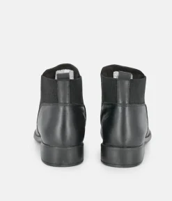 Cinderella Shoes Black Soft Cuff Ankle Boots