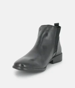 Cinderella Shoes Black Soft Cuff Ankle Boots