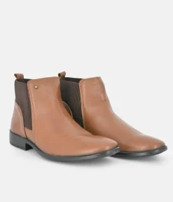 Cinderella Shoes Brown Soft Cuff Ankle Boots