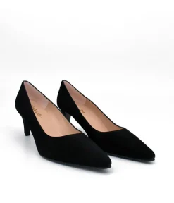 Cinderella Shoes Classic Black Suede Stiletto Heel