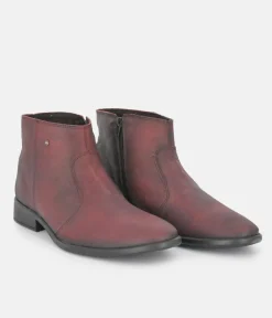 Cinderella Shoes Classic Burgundy Ankle Bootie