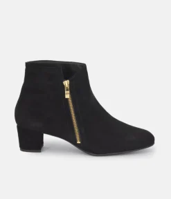 Cinderella Shoes Classic Block Heel Ankle Boots