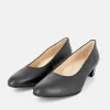 Cinderella Shoes Classic Soft Black Nappa Court Shoes