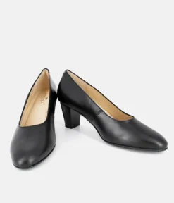 Cinderella Shoes Classic Black High Heel Court Shoes