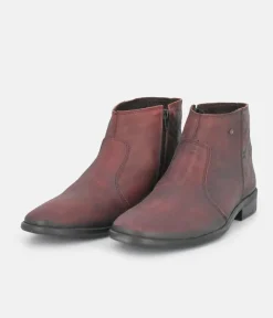 Cinderella Shoes Classic Burgundy Ankle Bootie