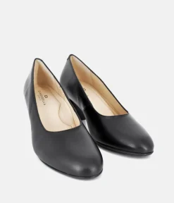 Cinderella Shoes Classic Black High Heel Court Shoes