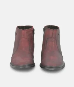 Cinderella Shoes Classic Burgundy Ankle Bootie