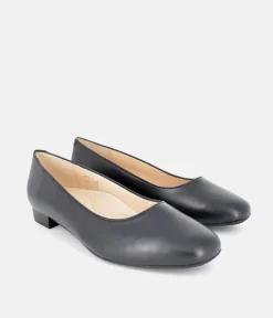 Cinderella Shoes Classic Navy Low Heel Shoes