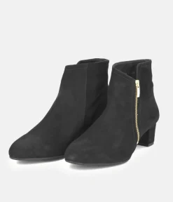 Cinderella Shoes Classic Block Heel Ankle Boots
