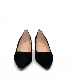 Cinderella Shoes Classic Black Suede Stiletto Heel