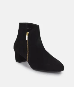 Cinderella Shoes Classic Block Heel Ankle Boots