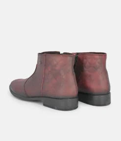 Cinderella Shoes Classic Burgundy Ankle Bootie