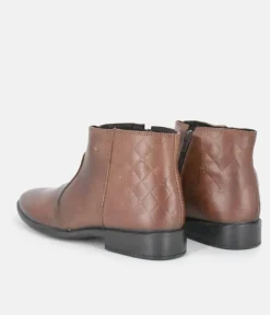 Cinderella Shoes Classic Brown Ankle Bootie