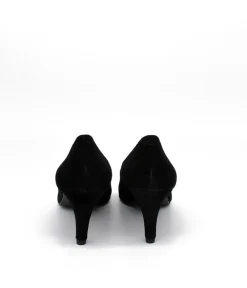 Cinderella Shoes Classic Black Suede Stiletto Heel