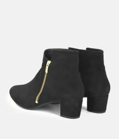 Cinderella Shoes Classic Block Heel Ankle Boots