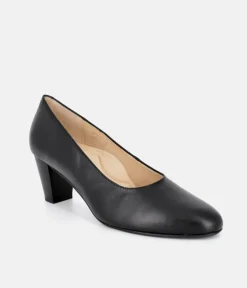 Cinderella Shoes Classic Black High Heel Court Shoes