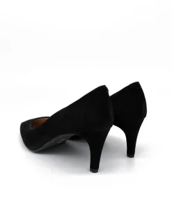 Cinderella Shoes Classic Black Suede Stiletto Heel