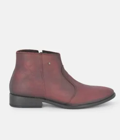 Cinderella Shoes Classic Burgundy Ankle Bootie