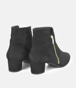Cinderella Shoes Classic Block Heel Ankle Boots