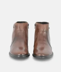 Cinderella Shoes Classic Brown Ankle Bootie