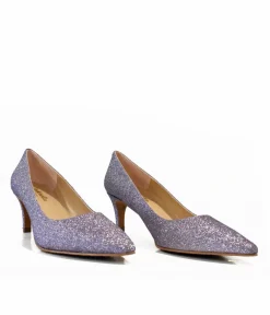 Cinderella Shoes Fabulous Purple Sparkle Heels