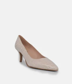 Cinderella Shoes Fabulous Beige Leather Stiletto Heel